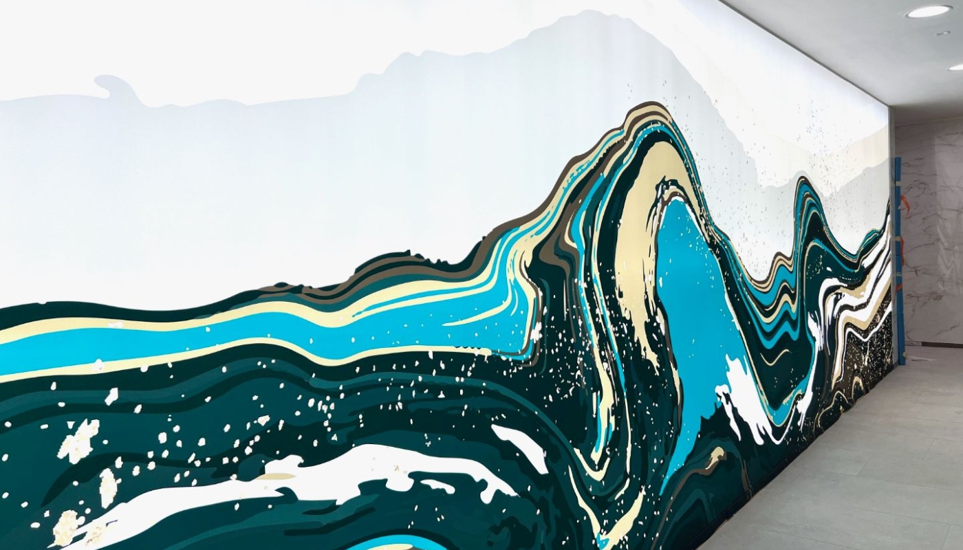 Mur tendu et lumineux - The First Artolis