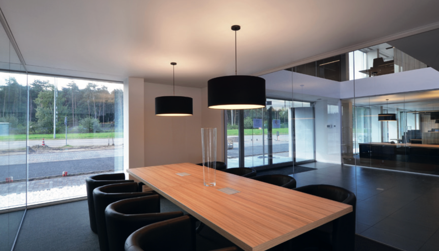 Plafond tendu climatisé