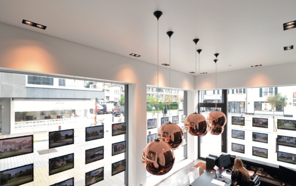 Plafond tendu climatisé