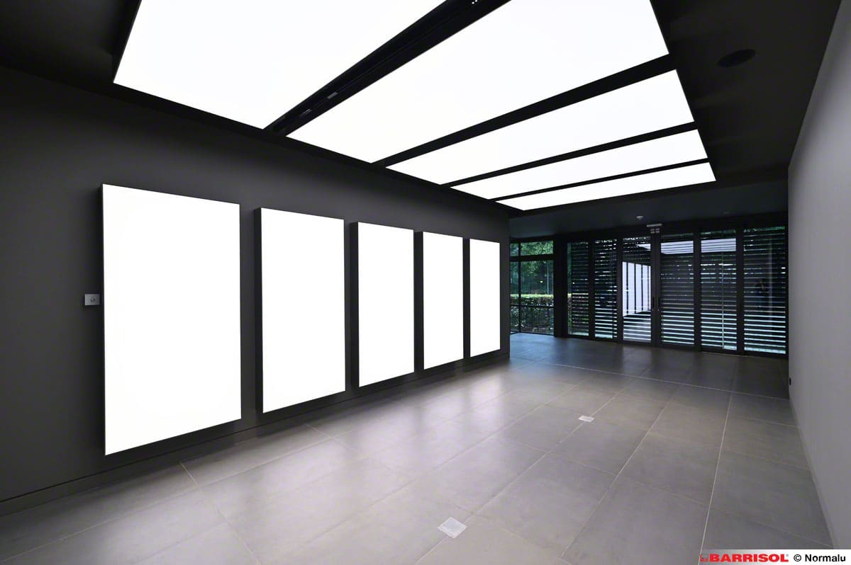 Plafond tendu lumineux - Maserati