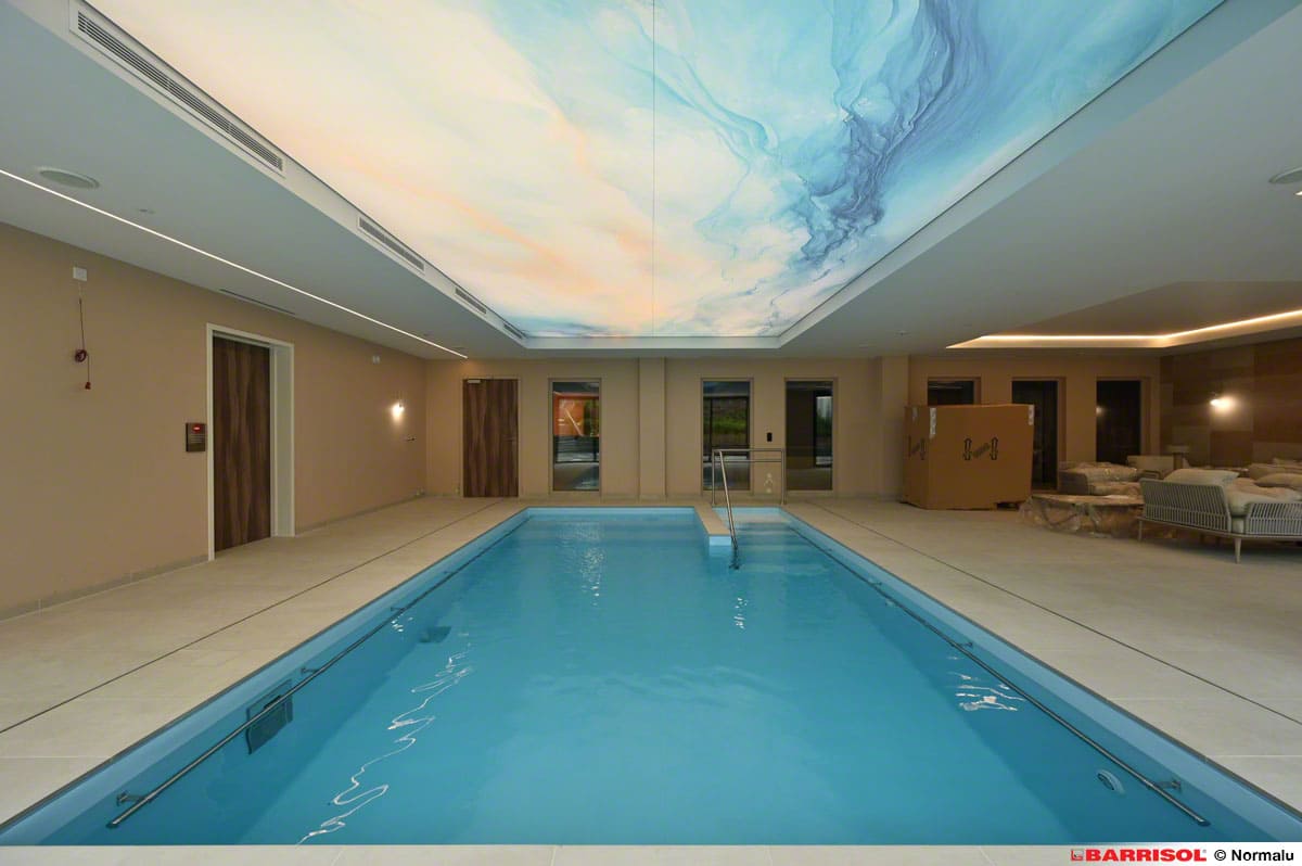 Plafond tendu lumineux - Residence Gallery