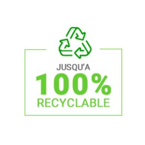 Logo - 100% recyclable