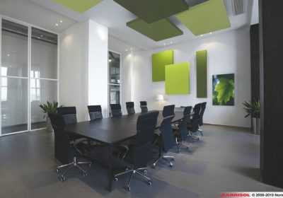Plafond tendu Belgique vert