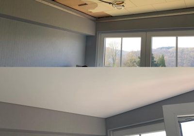 Plafond tendu Barrisol posé en quelques heures