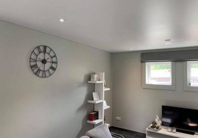 Plafond tendu blanc douceur Barrisol